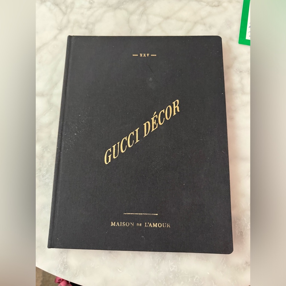 Gucci Décor XXV Madison De L’Amour Coffee Table Book Interior Design Lookbook